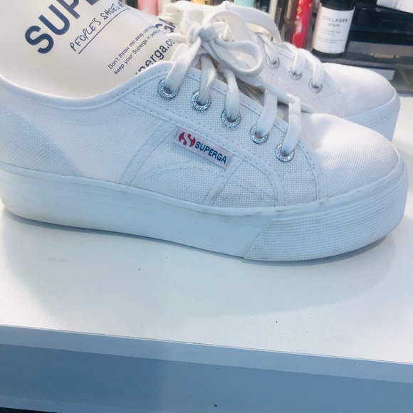 Superga platform running shoes - Picture 2 of 5